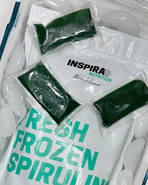 Frozen Spirulina Pods